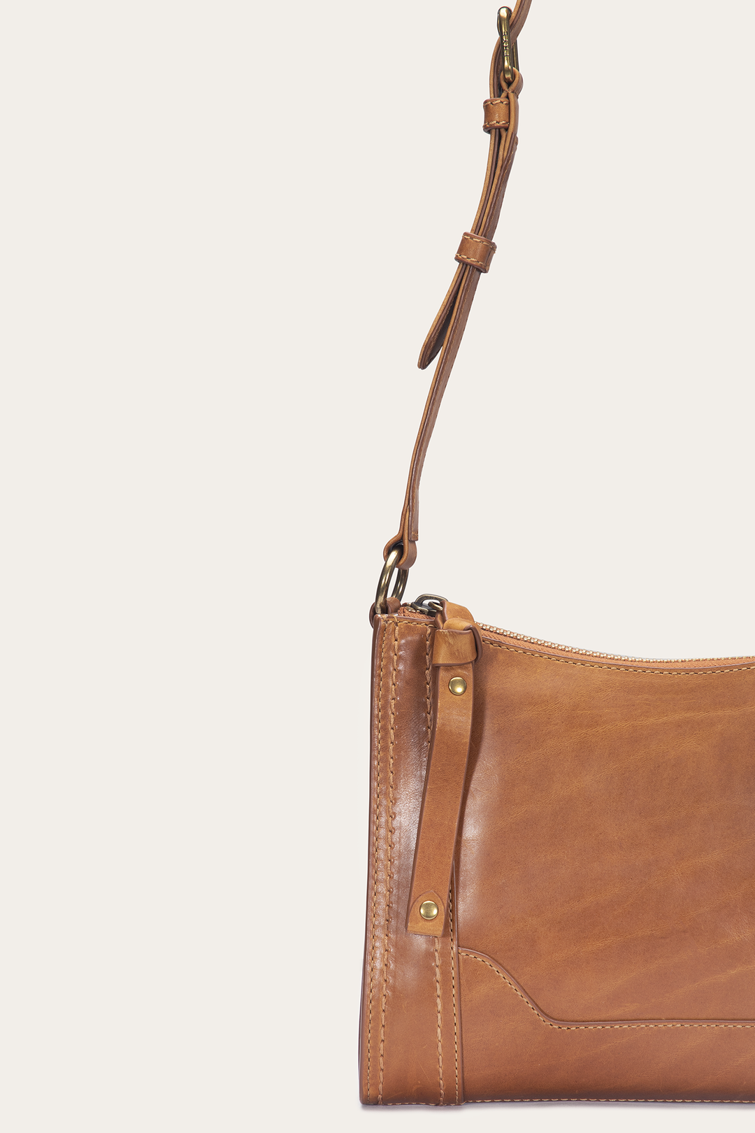 Melissa Zip Crossbody in Burnt Terracotta Frye USA