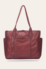 Campus Burgundy Tote Frye