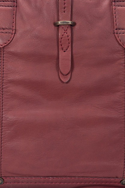 Campus Burgundy Tote Frye