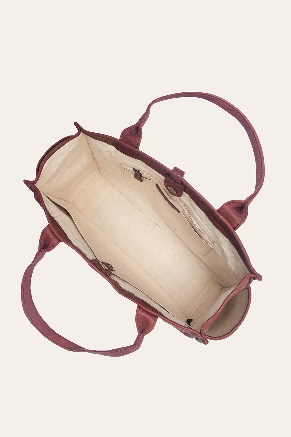 Campus Burgundy Tote Frye