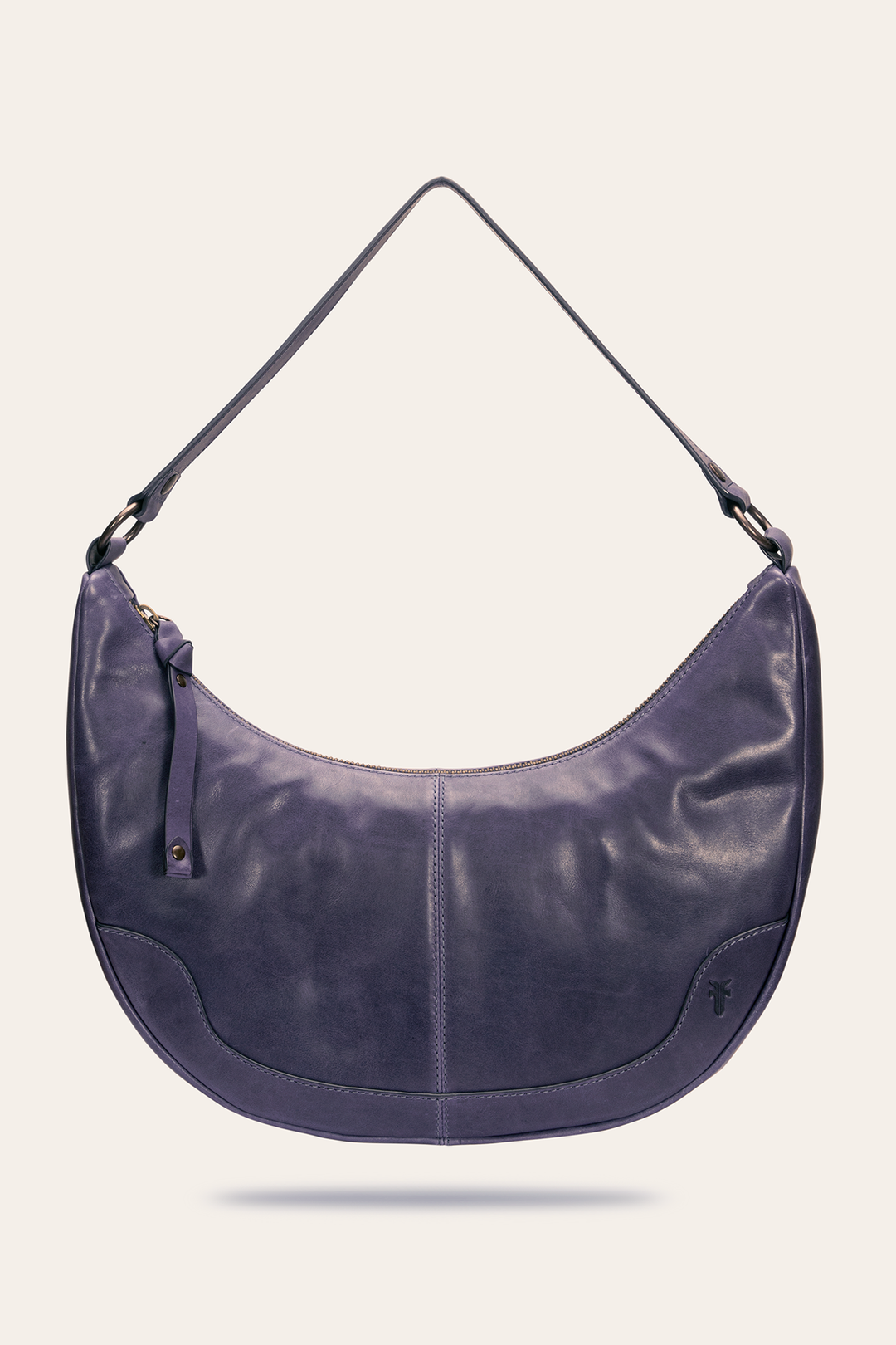 Melissa Crescent Hobo in Eggplant Frye Online
