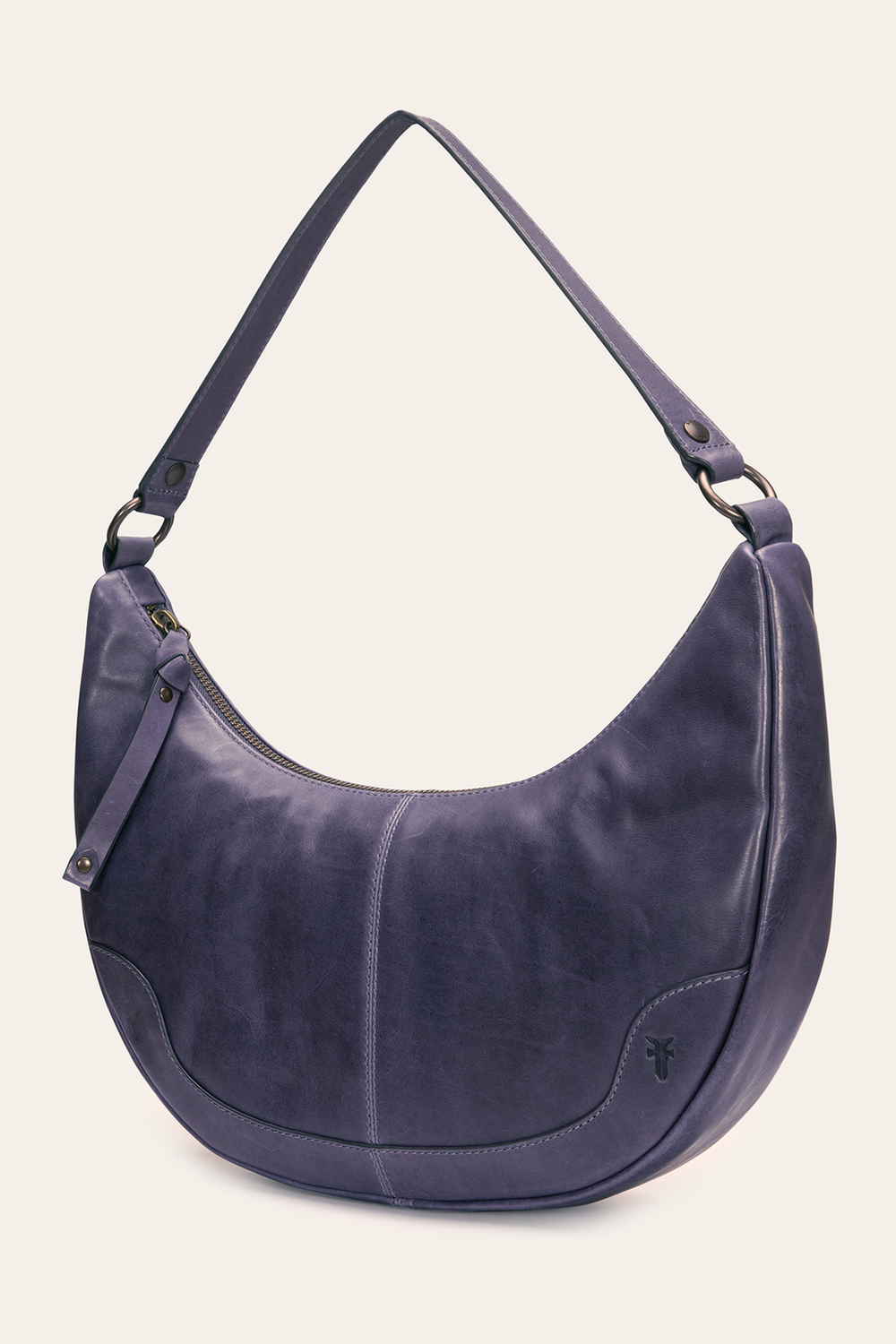 Melissa Crescent Hobo in Eggplant Frye Online