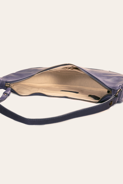 Melissa Crescent Hobo in Eggplant Frye Online
