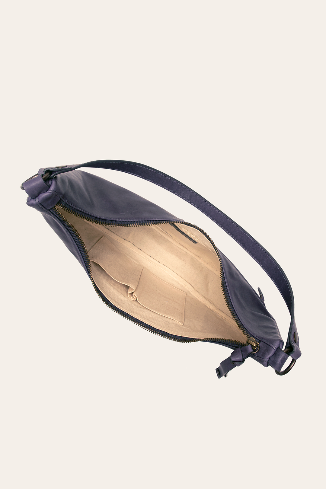 Melissa Crescent Hobo in Eggplant Frye Online