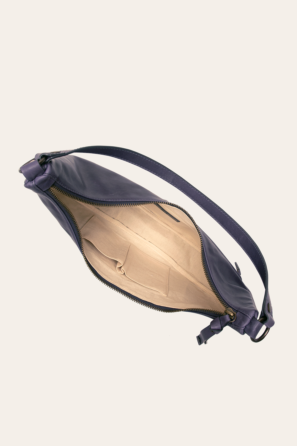 Melissa Crescent Hobo in Eggplant Frye Online