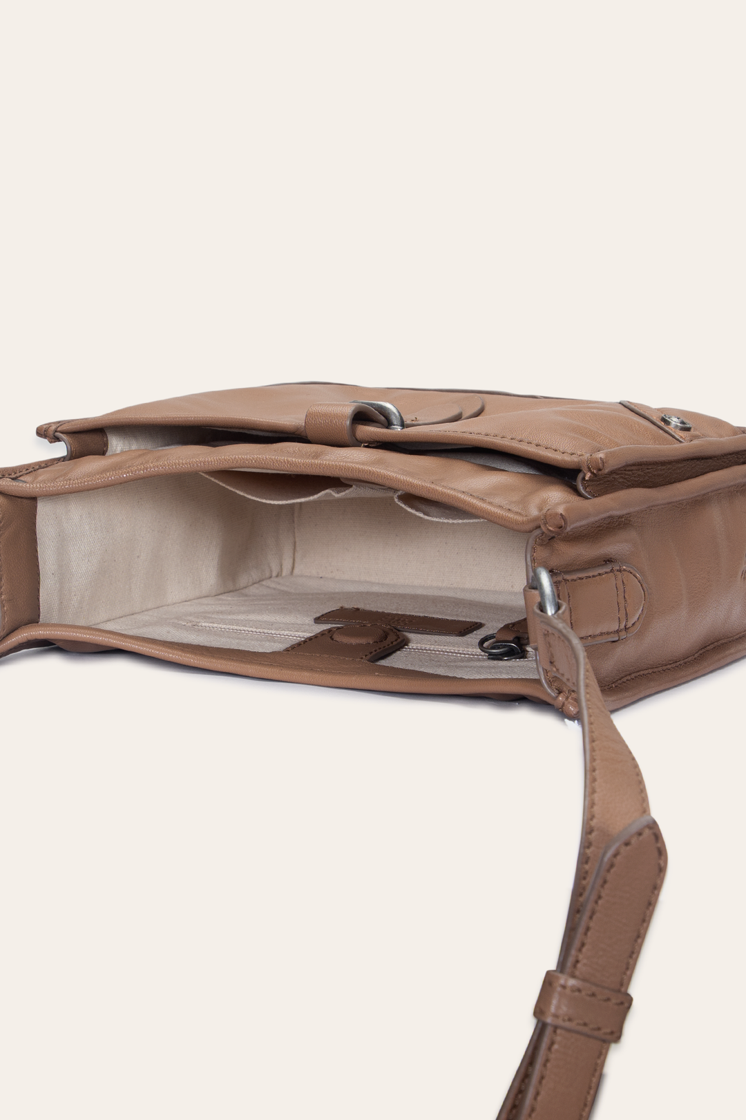 Women's Campus Crossbody Bag (Beige) Frye Outlet