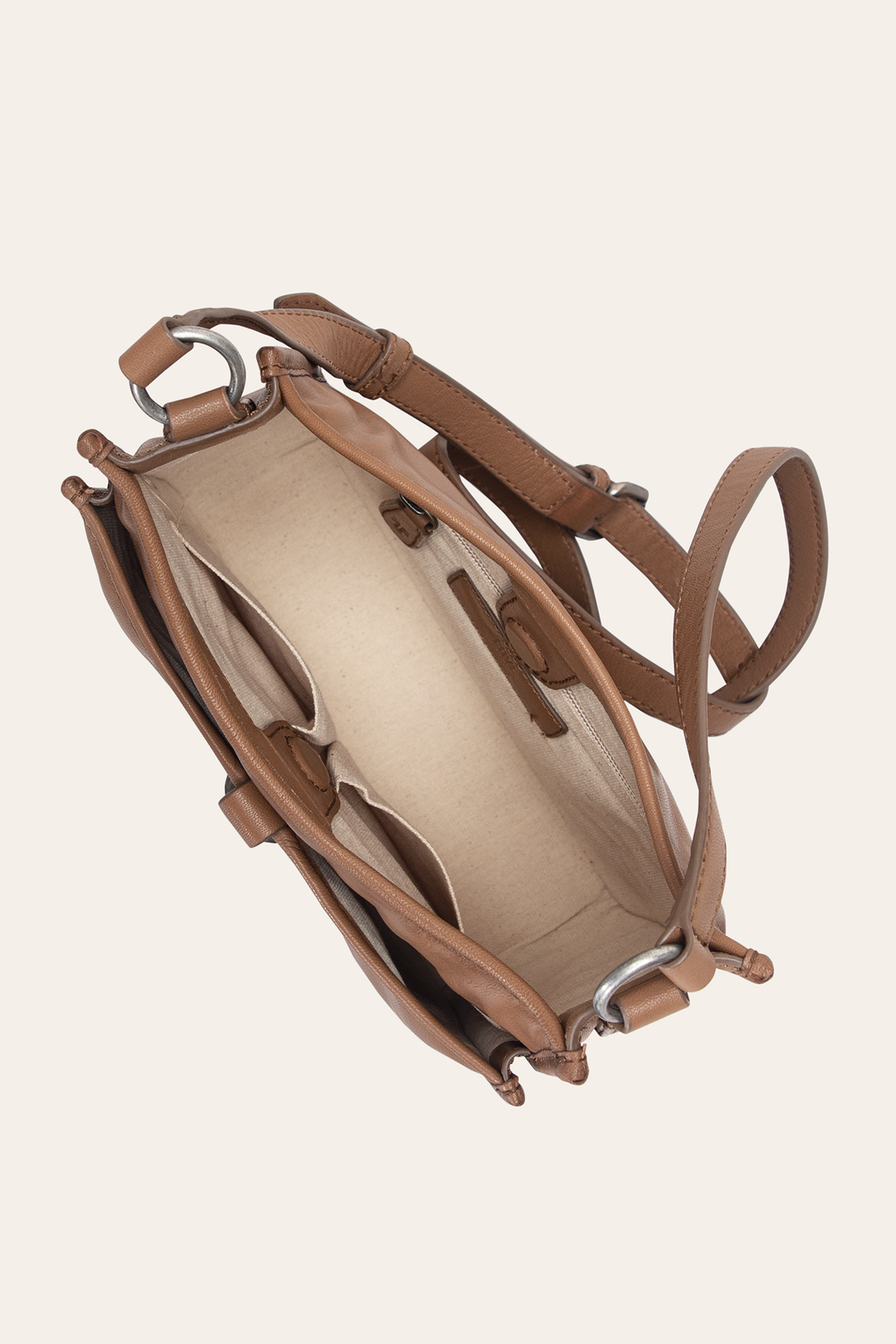 Women's Campus Crossbody Bag (Beige) Frye Outlet