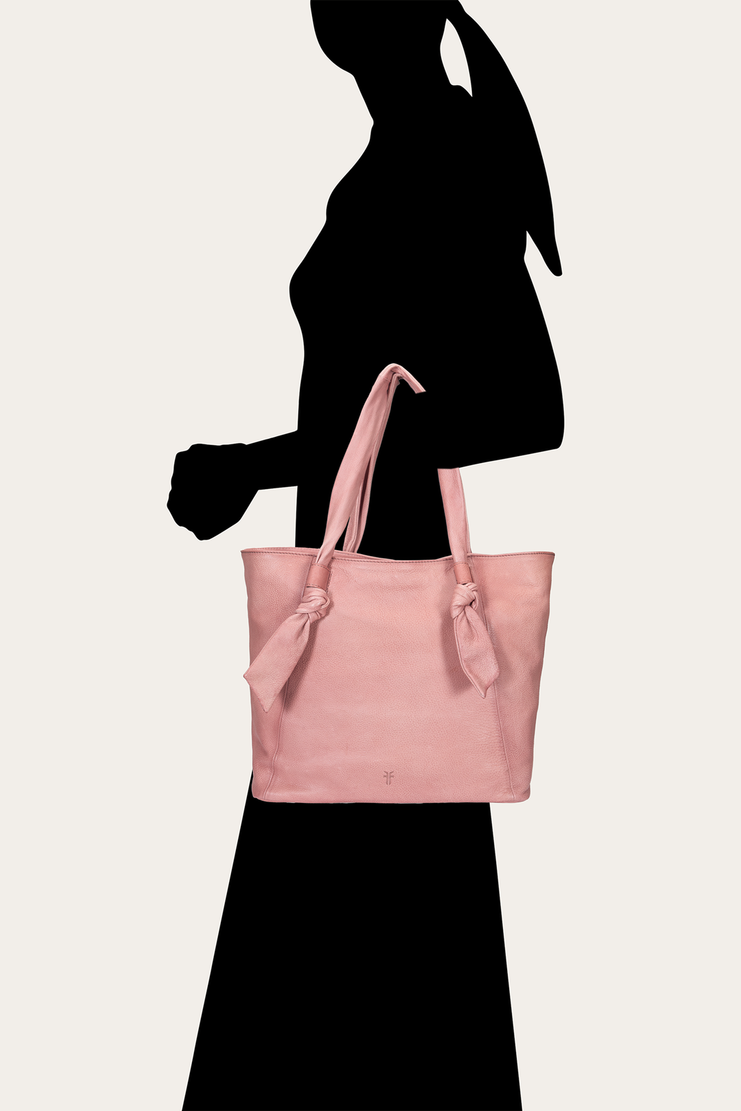 Women's Nora Knotted Tote Bag (Woodrose) Frye us