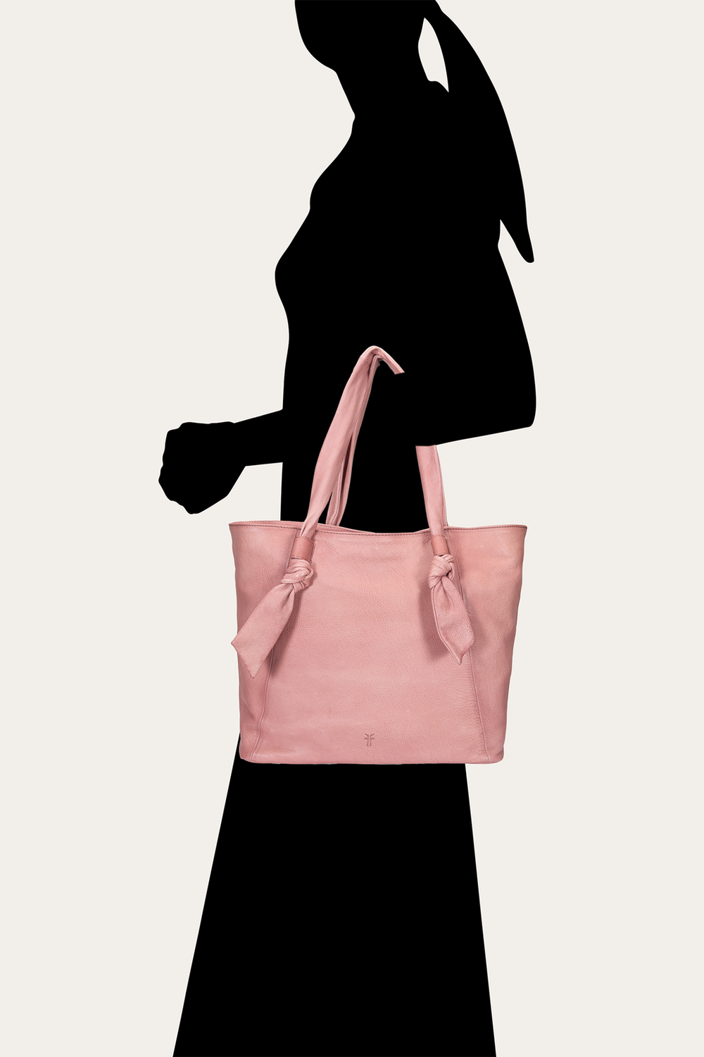 Women's Nora Knotted Tote Bag (Woodrose) Frye us