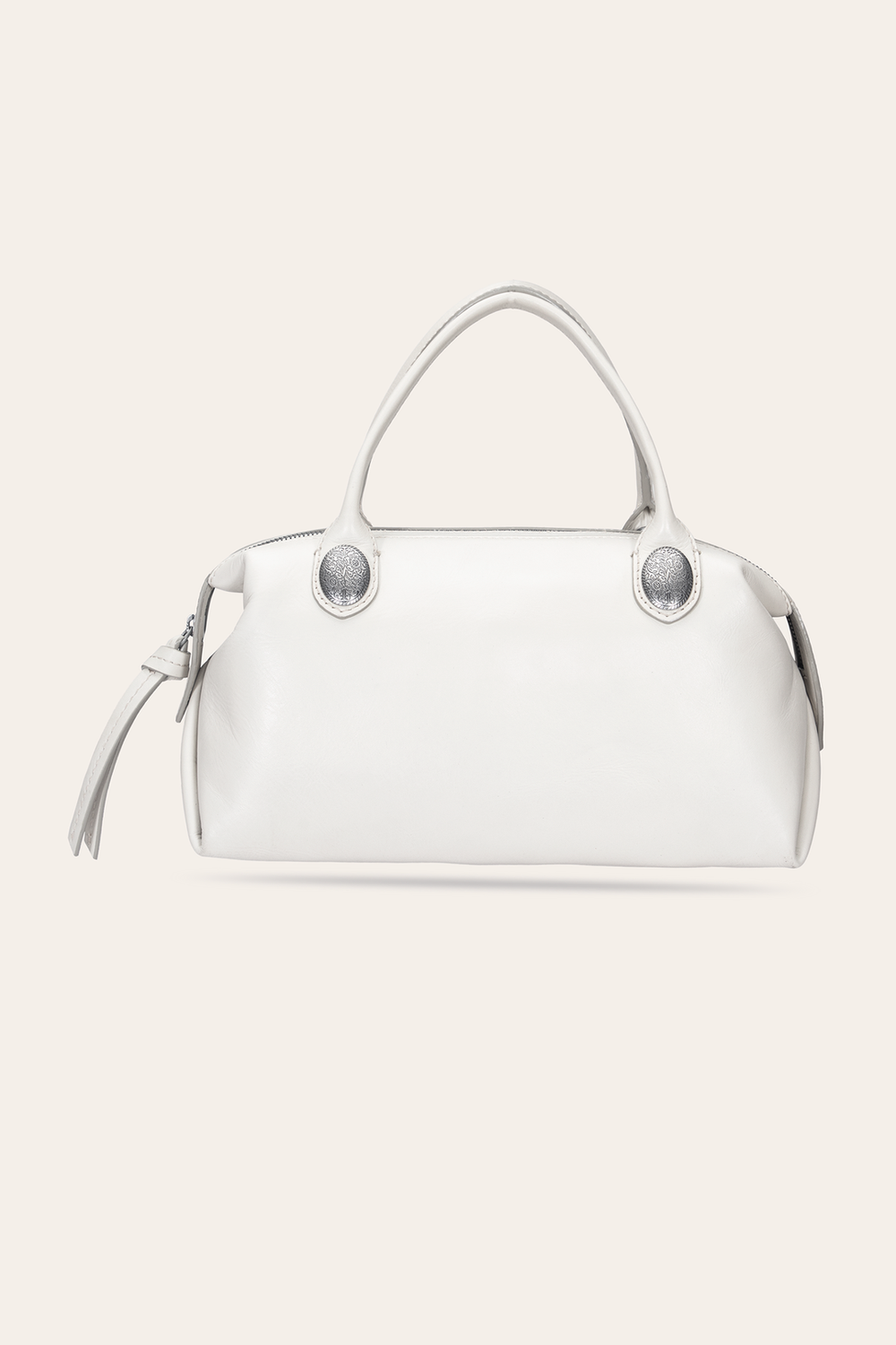 Women's Cheyenne Small Satchel Bag (Oat) Frye