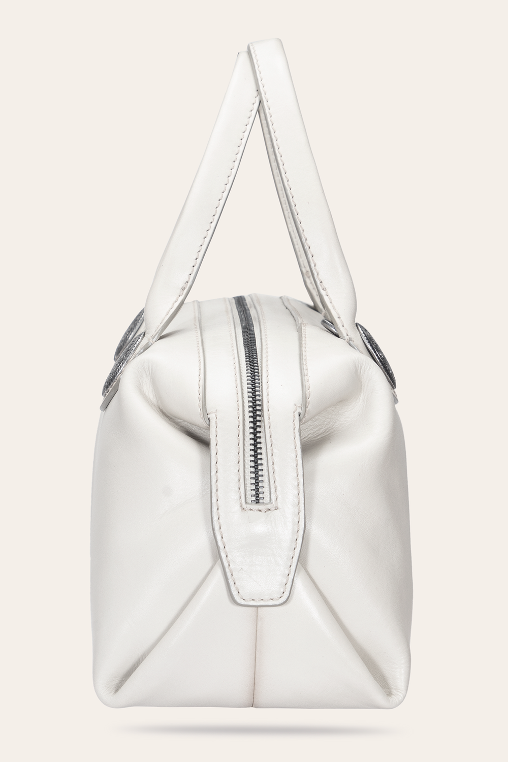 Women's Cheyenne Small Satchel Bag (Oat) Frye