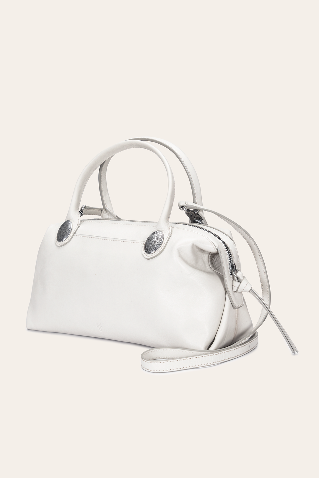 Women's Cheyenne Small Satchel Bag (Oat) Frye