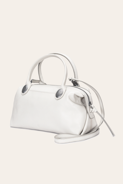 Women's Cheyenne Small Satchel Bag (Oat) Frye
