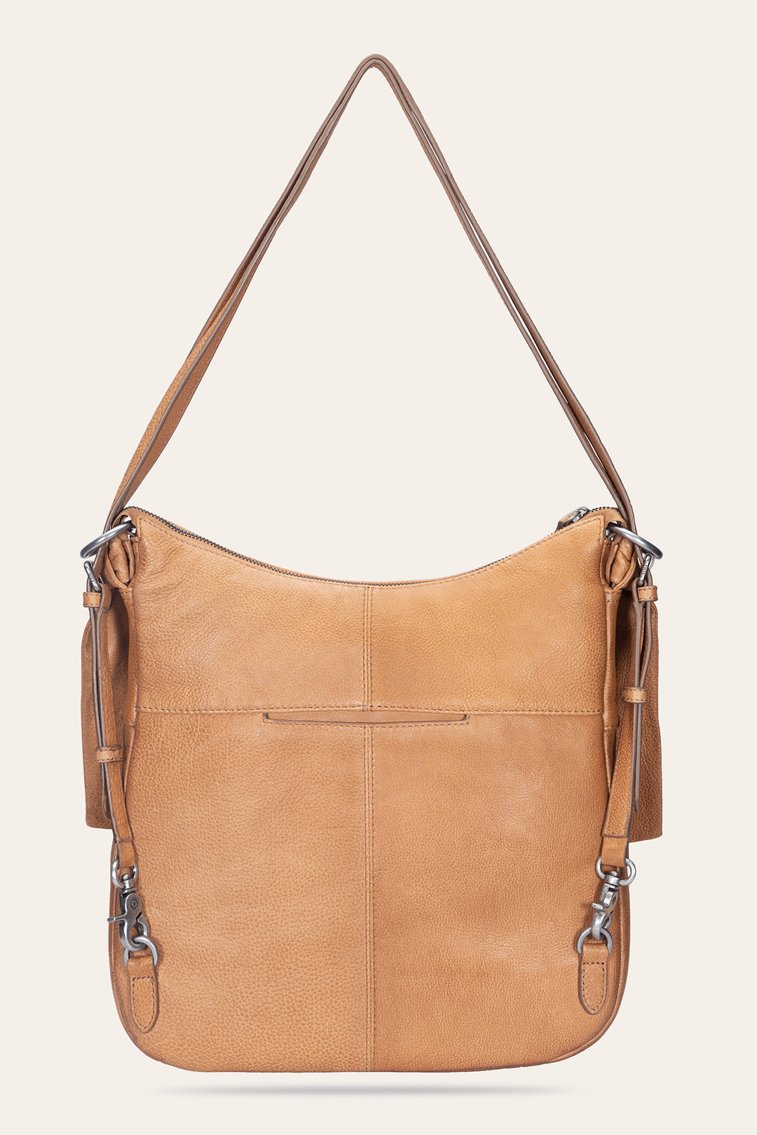 Women's Nora Backpack Hobo Bag (Beige) Frye Discount
