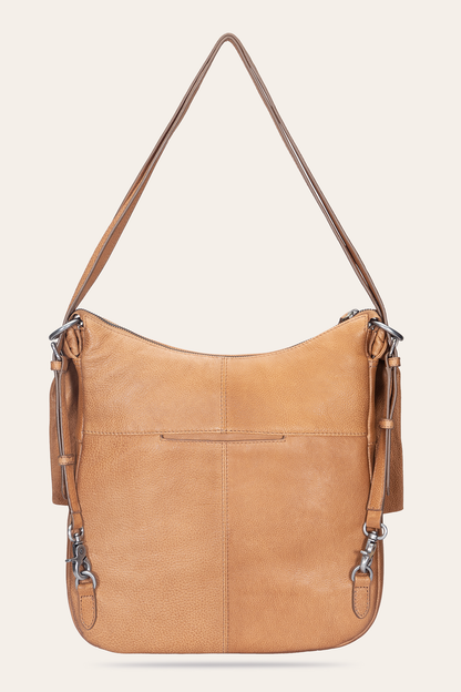 Women's Nora Backpack Hobo Bag (Beige) Frye Discount