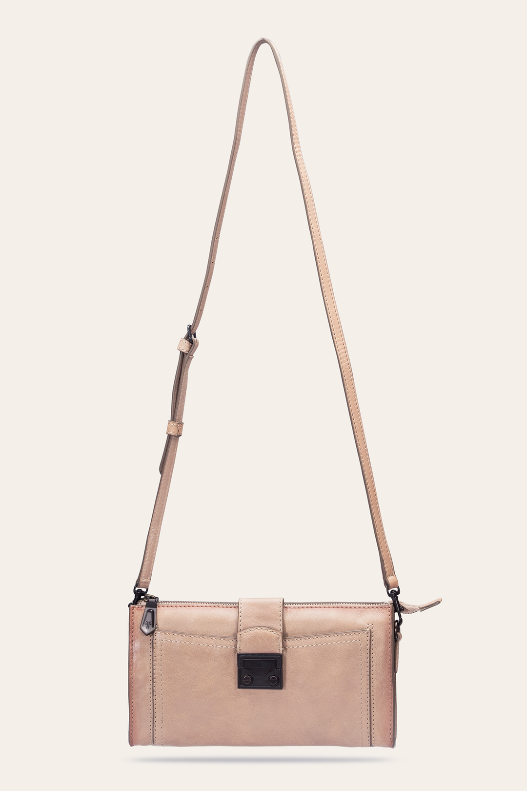 Alex Nude Crossbody Clutch Frye For Sale