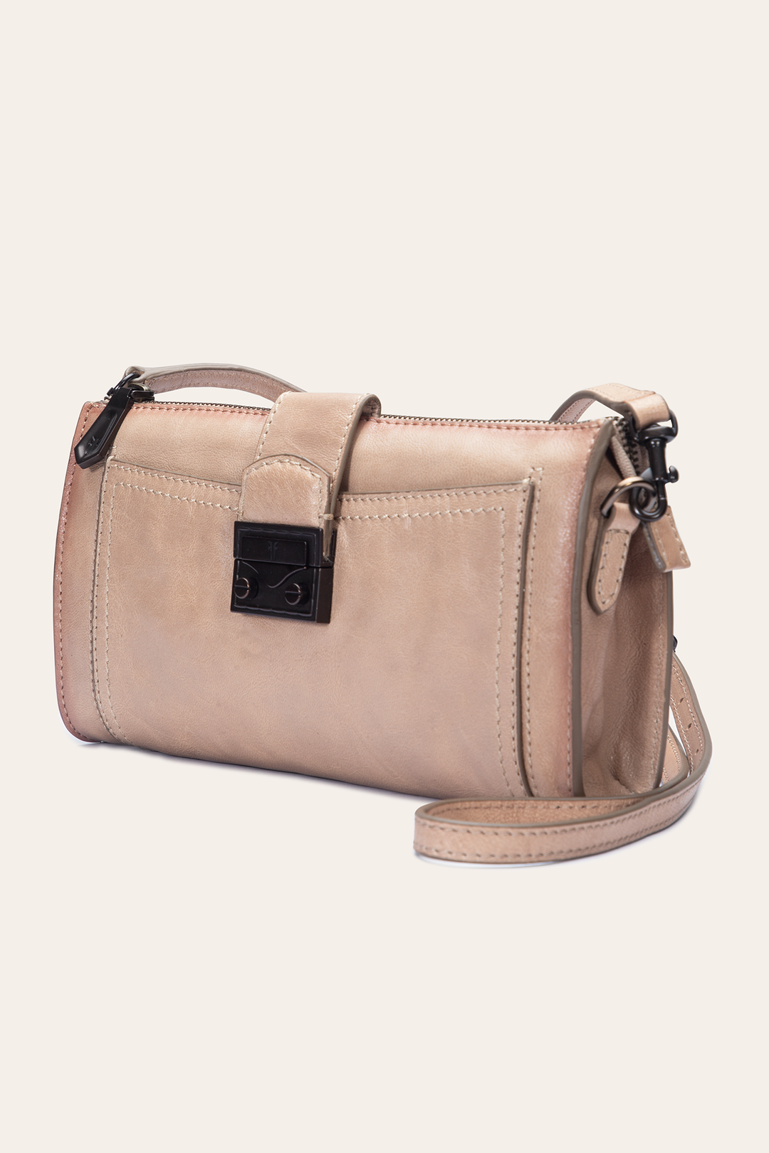 Alex Nude Crossbody Clutch Frye For Sale