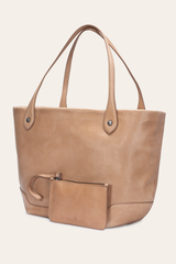 Kenzie Beige Tote Frye USA