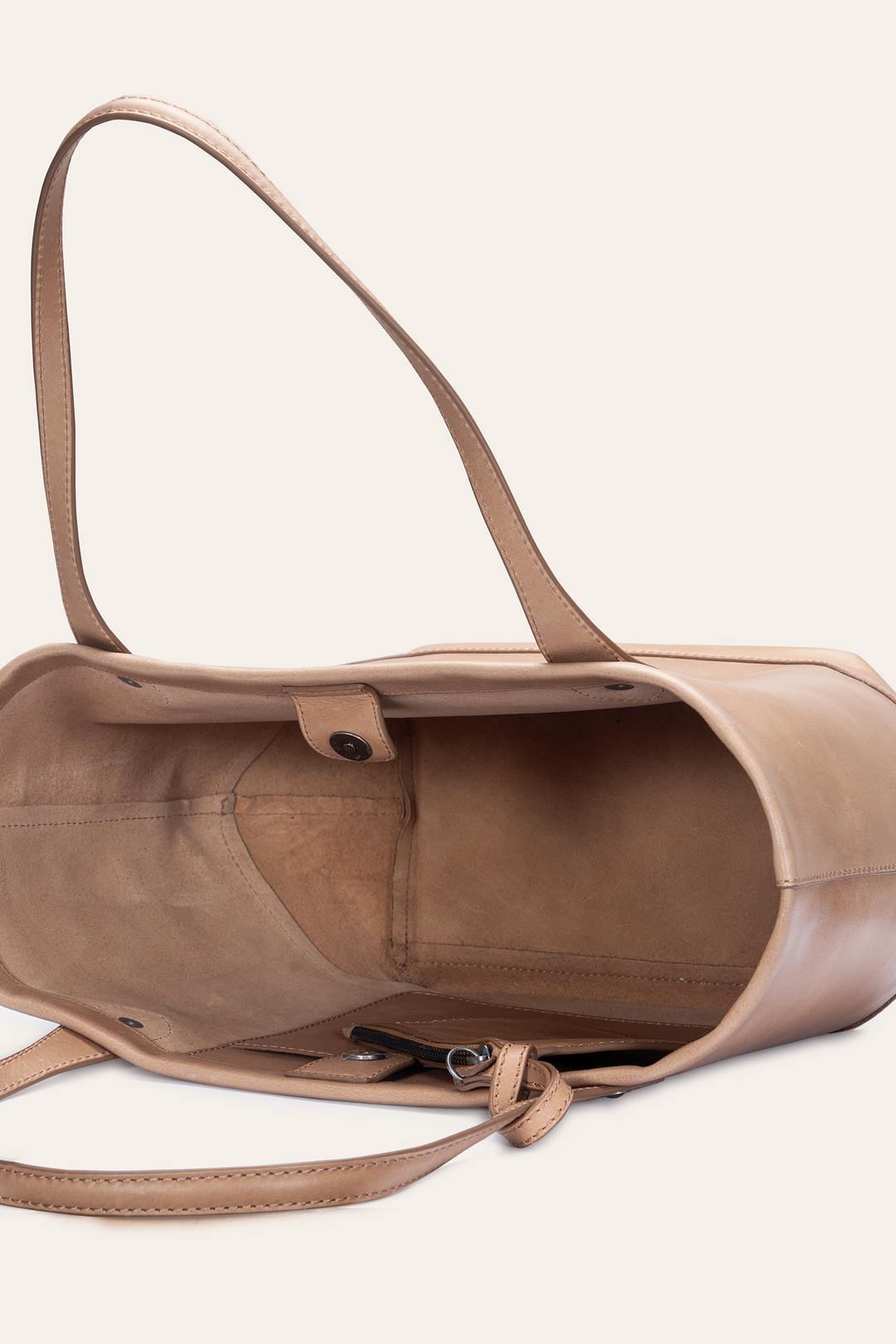 Kenzie Beige Tote Frye USA