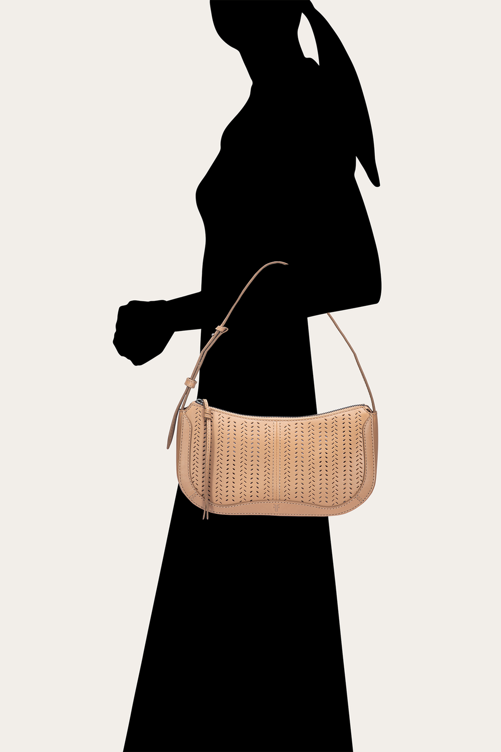 Stella Baguette in Beige Frye Online