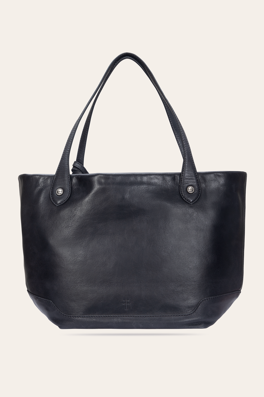 Kenzie Unlined Black Tote Frye USA