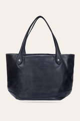 Kenzie Unlined Black Tote Frye USA
