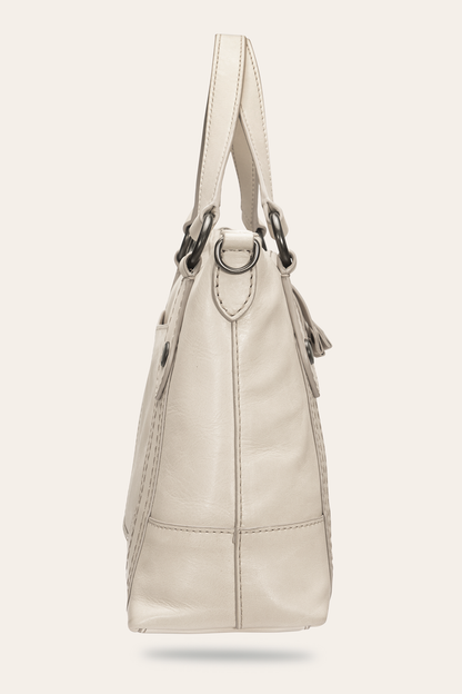 Melissa Nude Medium Satchel Frye Discount