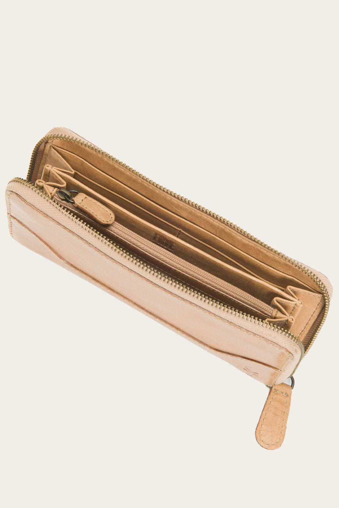 Melissa Beige Zip Wallet Frye Online