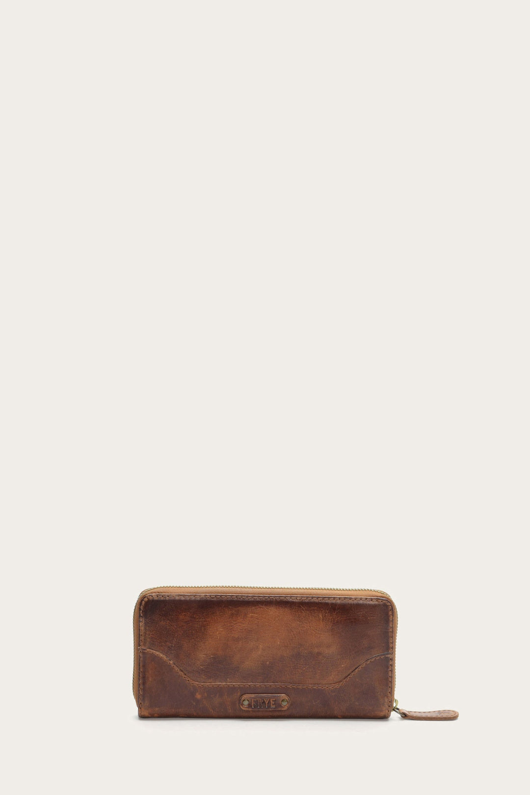 Melissa Cognac Zip Wallet Frye Sale