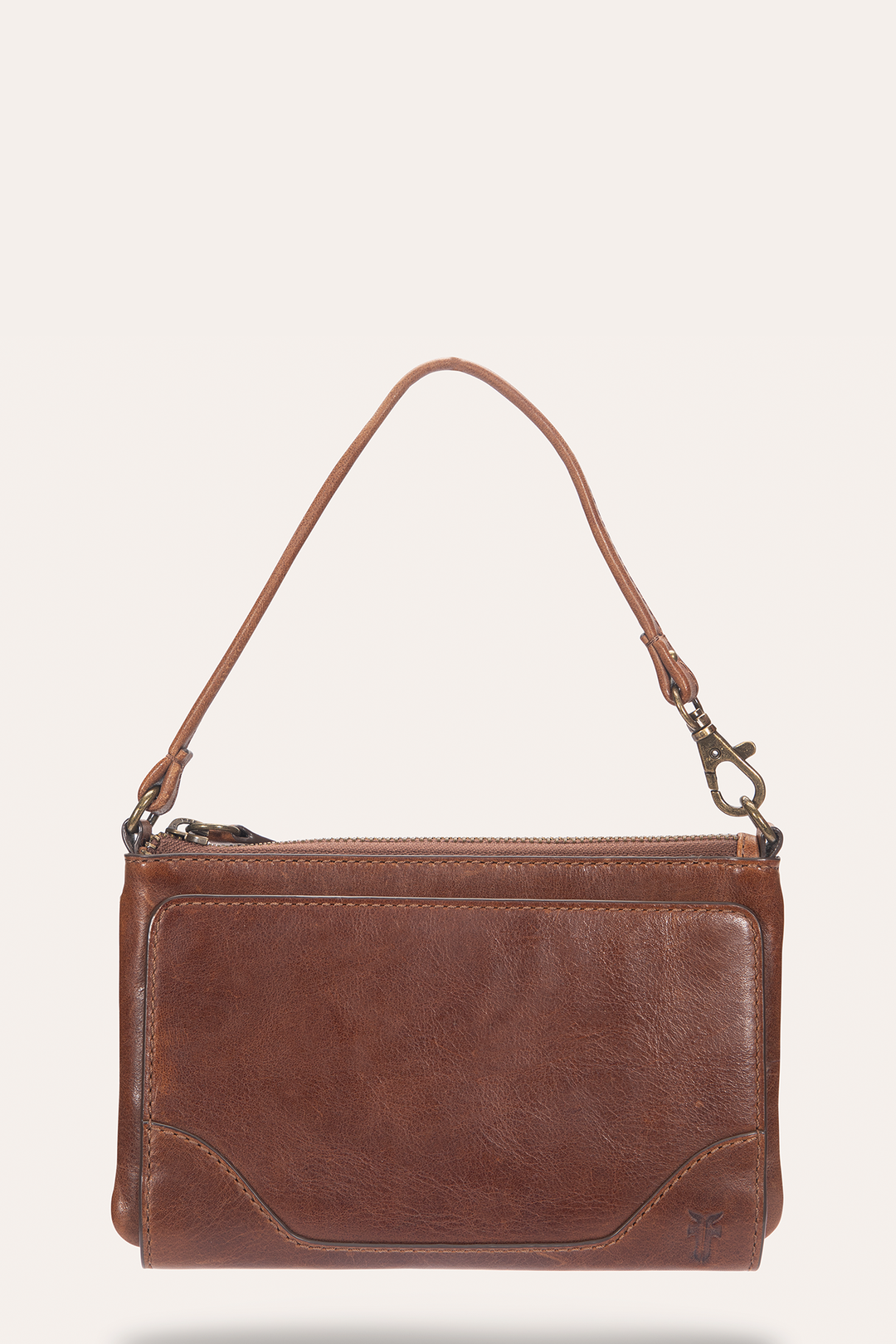 Melissa Convertible Wristlet Wallet in Cognac Frye USA