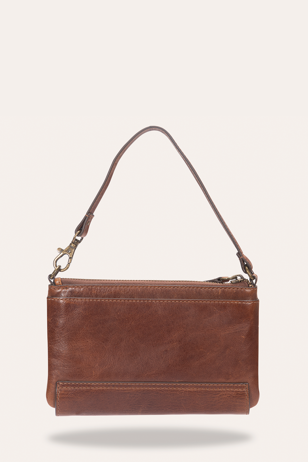 Melissa Convertible Wristlet Wallet in Cognac Frye USA
