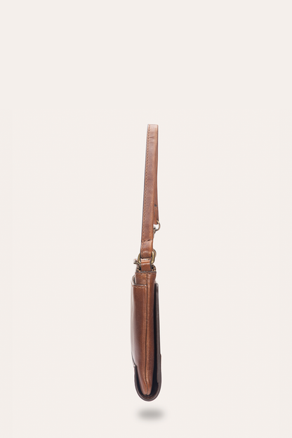 Melissa Convertible Wristlet Wallet in Cognac Frye USA