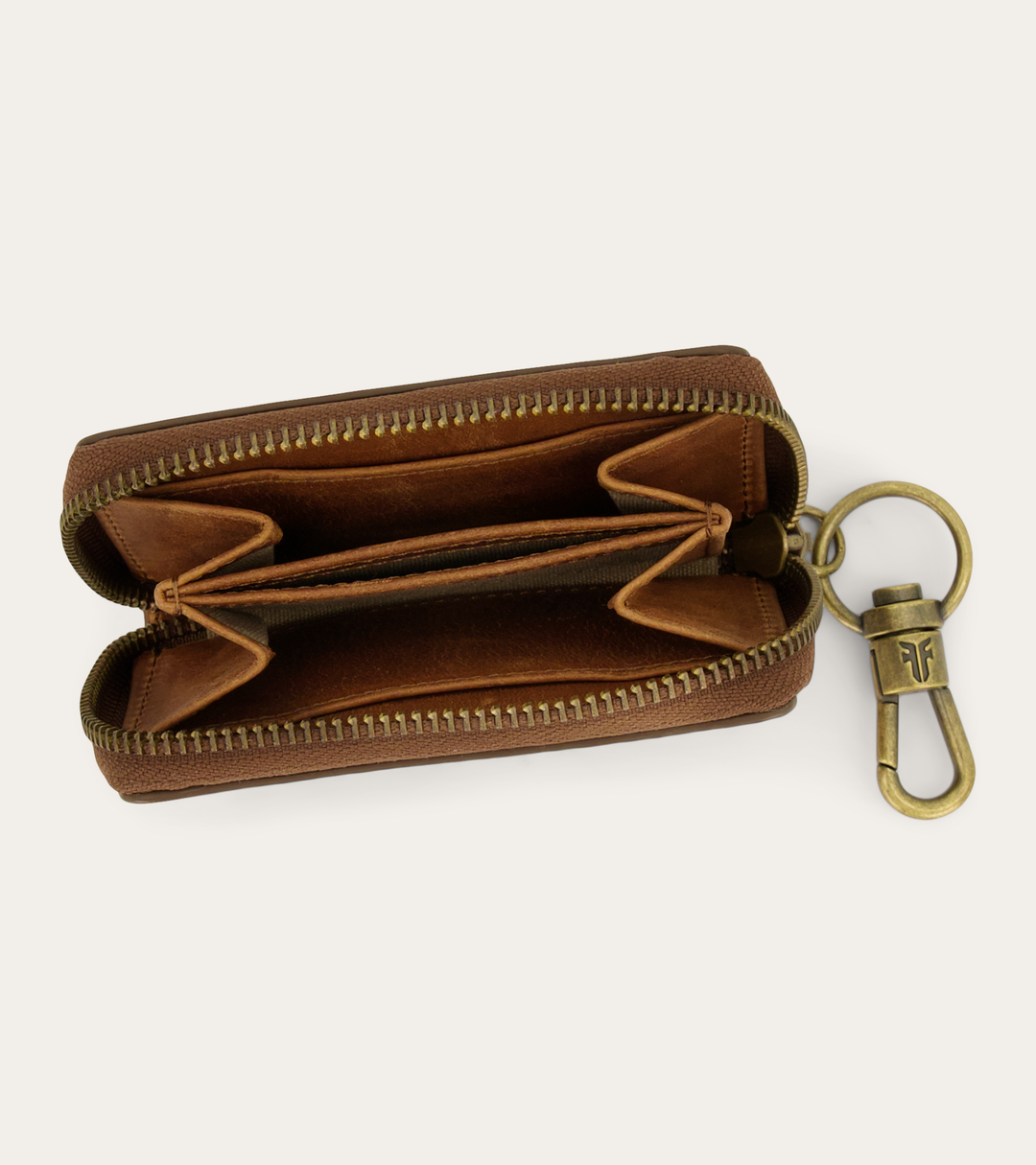 Melissa Cognac Small Clip Frye Discount