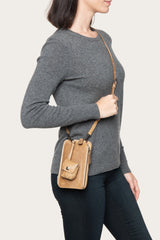 Melissa Beige 3 In 1 Crossbody Frye For Sale