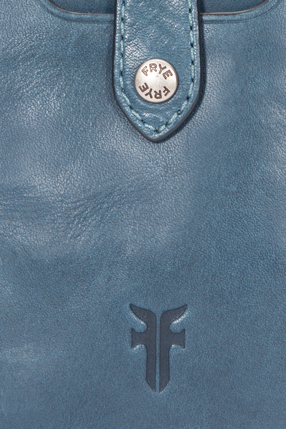 Melissa Steel Snap Card Wallet Frye Outlet
