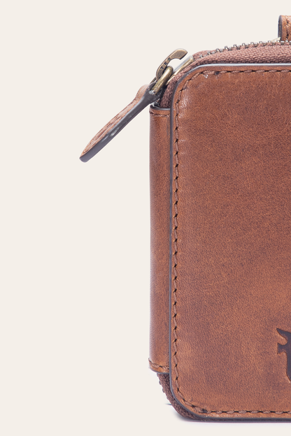 Melissa Cognac Pouch Frye