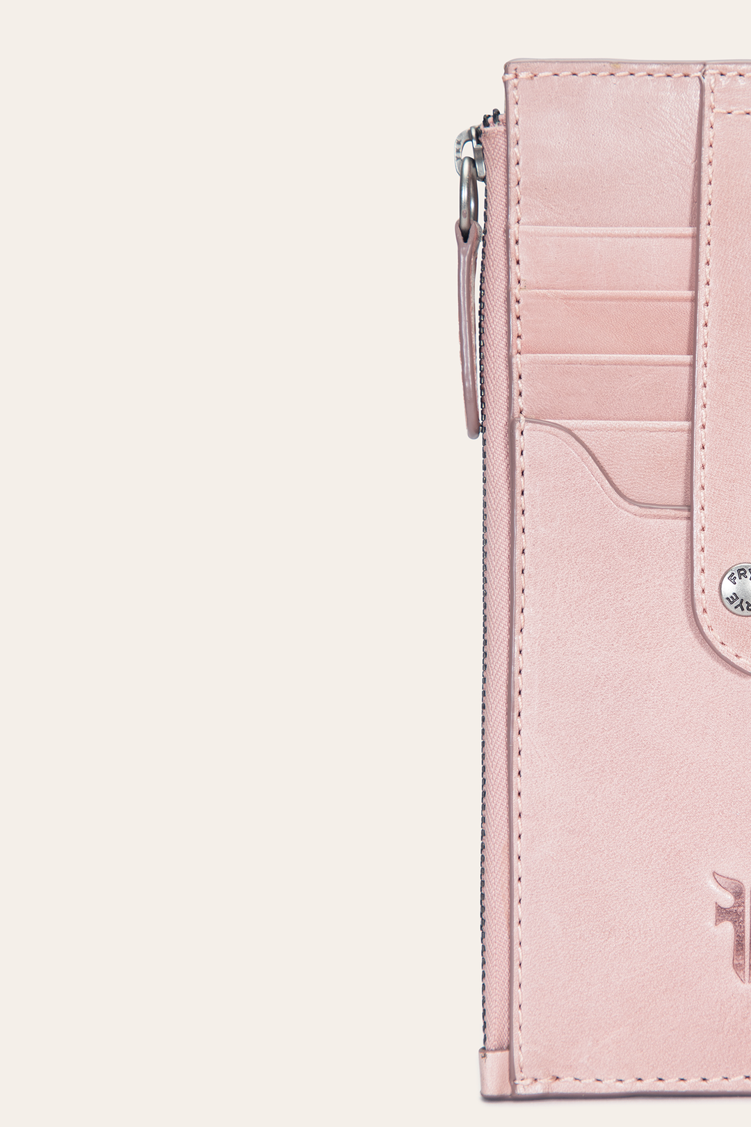 Women's Melissa Snap Card Wallet (Woodrose) Frye us