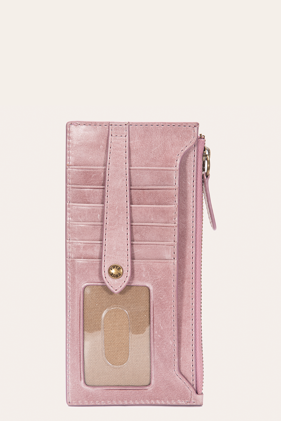 Melissa Orchid Snap Card Wallet Frye On sale