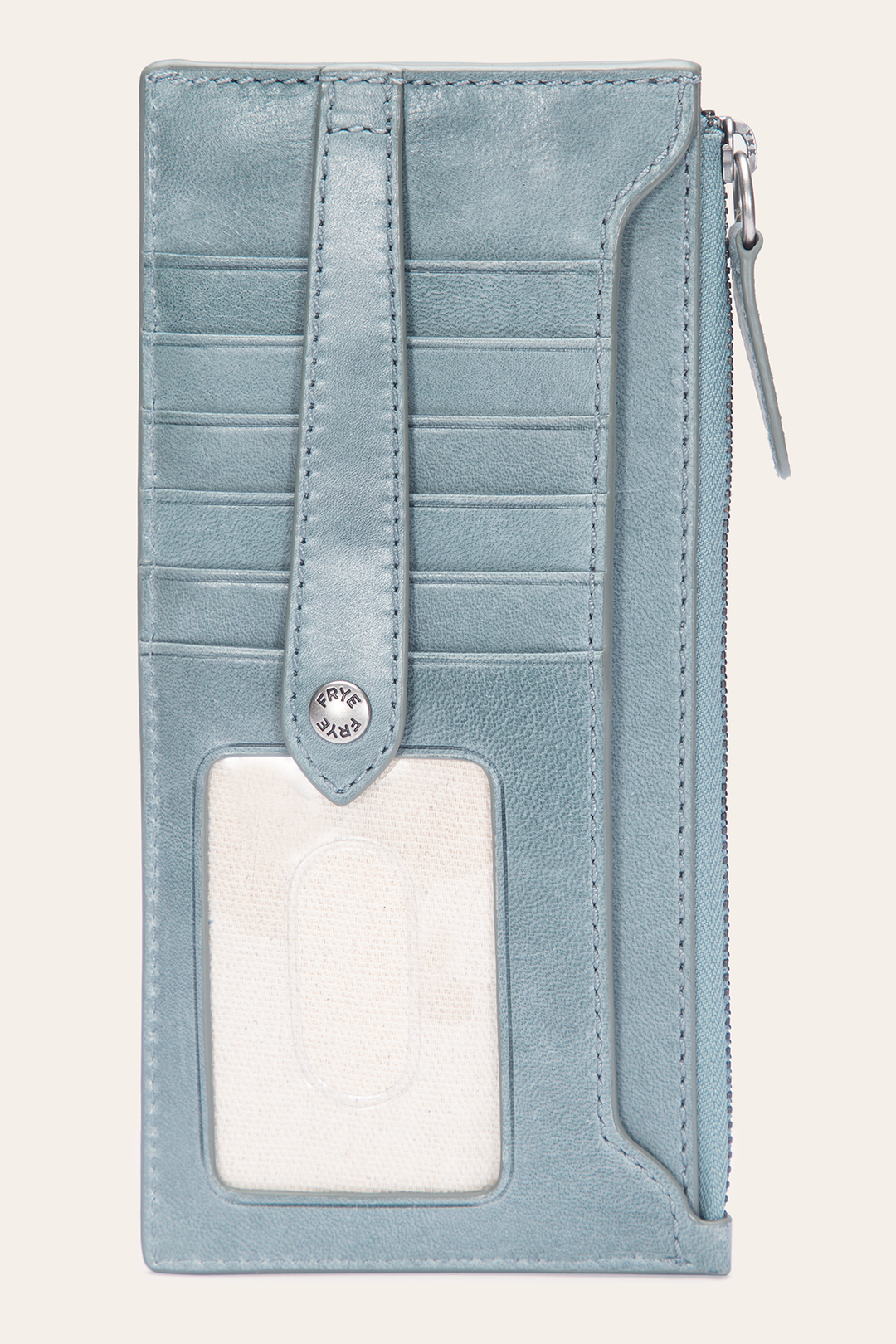 Melissa Sky Blue Snap Card Wallet Frye For Sale