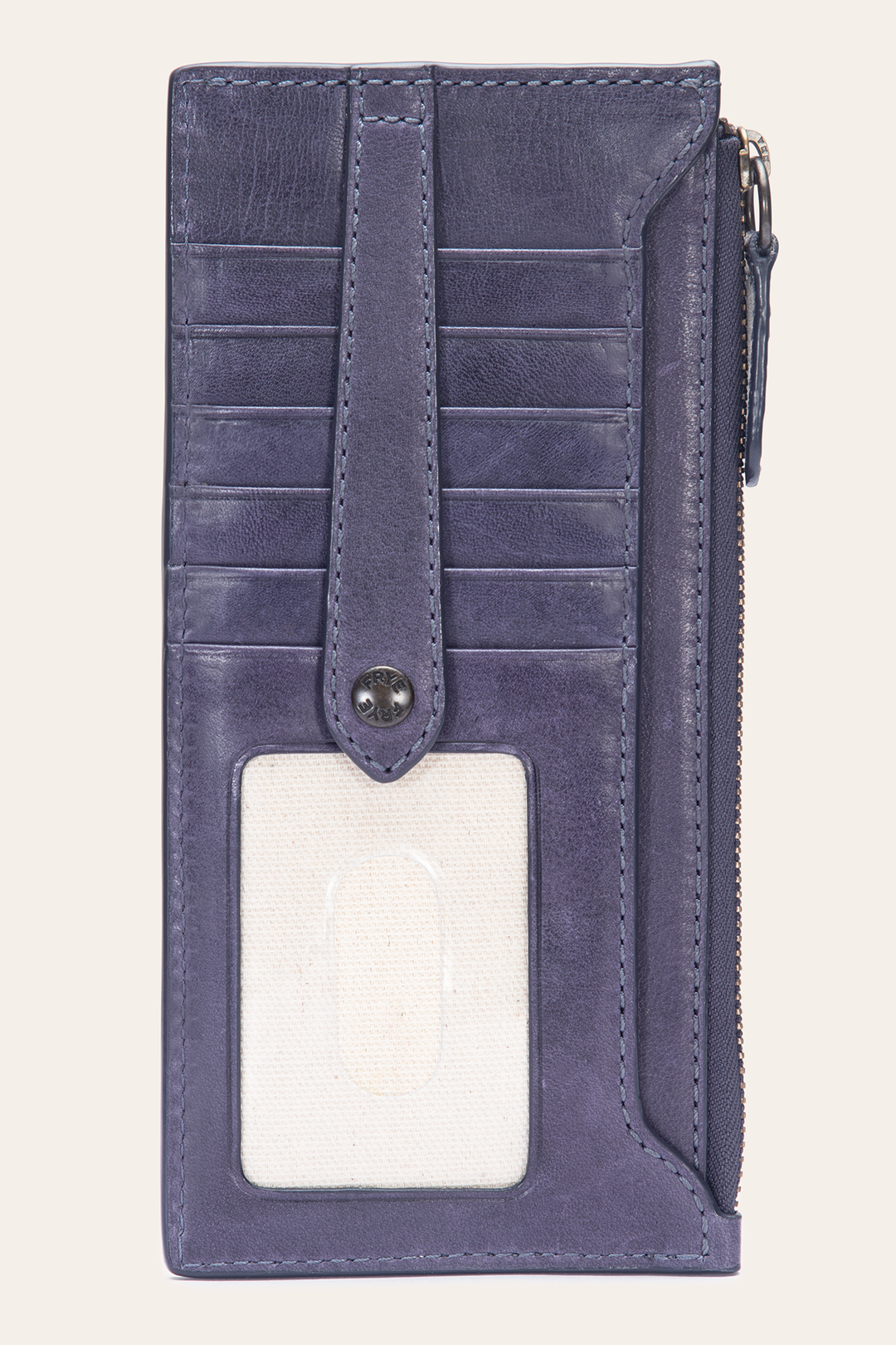 Melissa Eggplant Snap Card Wallet Frye Outlet
