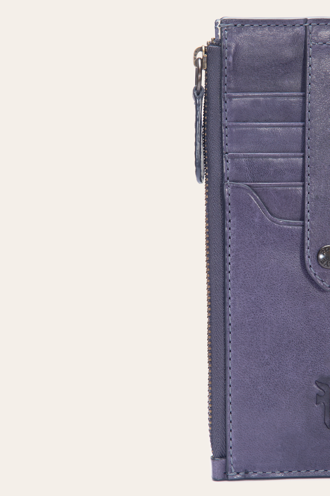 Melissa Eggplant Snap Card Wallet Frye Outlet