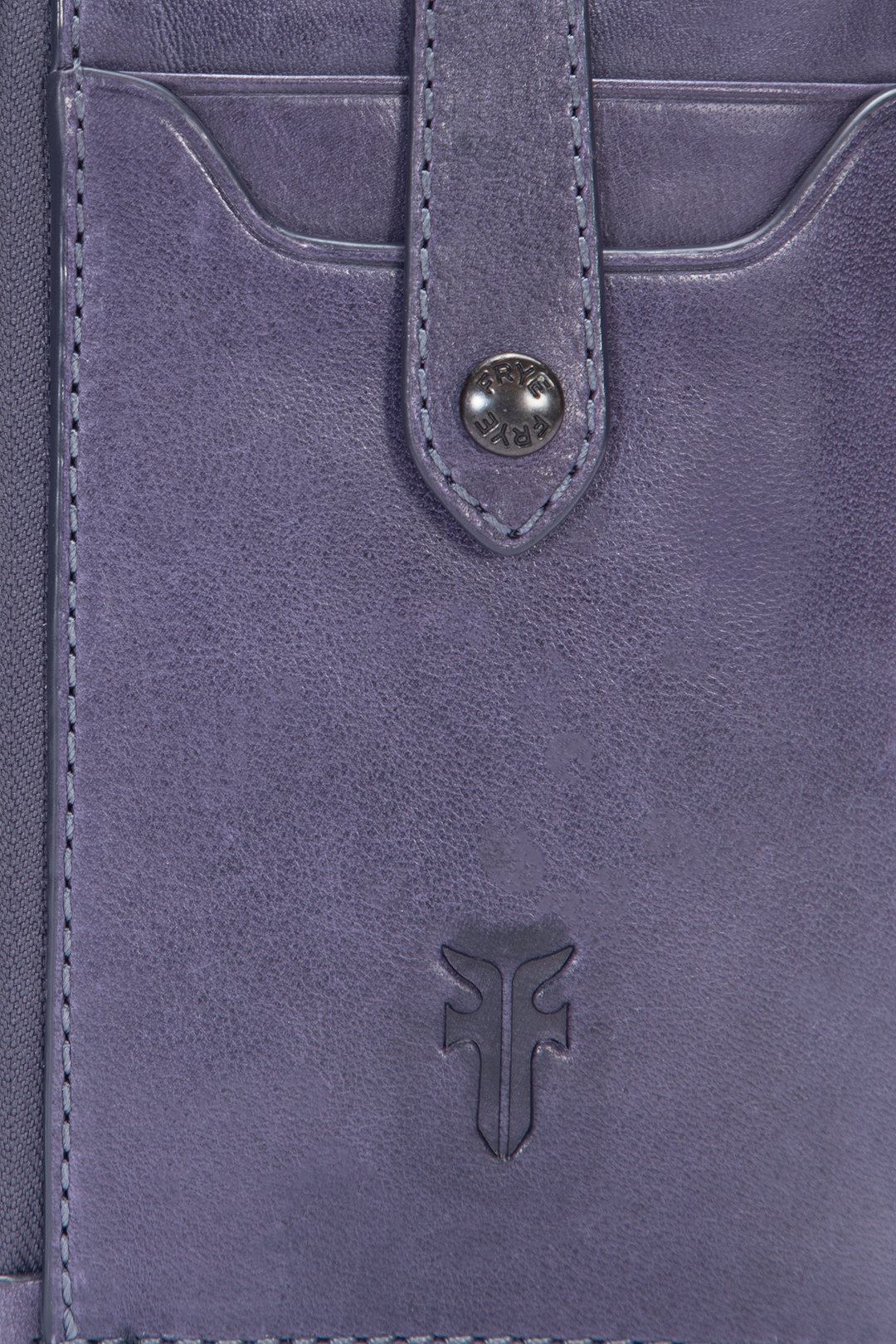 Melissa Eggplant Snap Card Wallet Frye Outlet