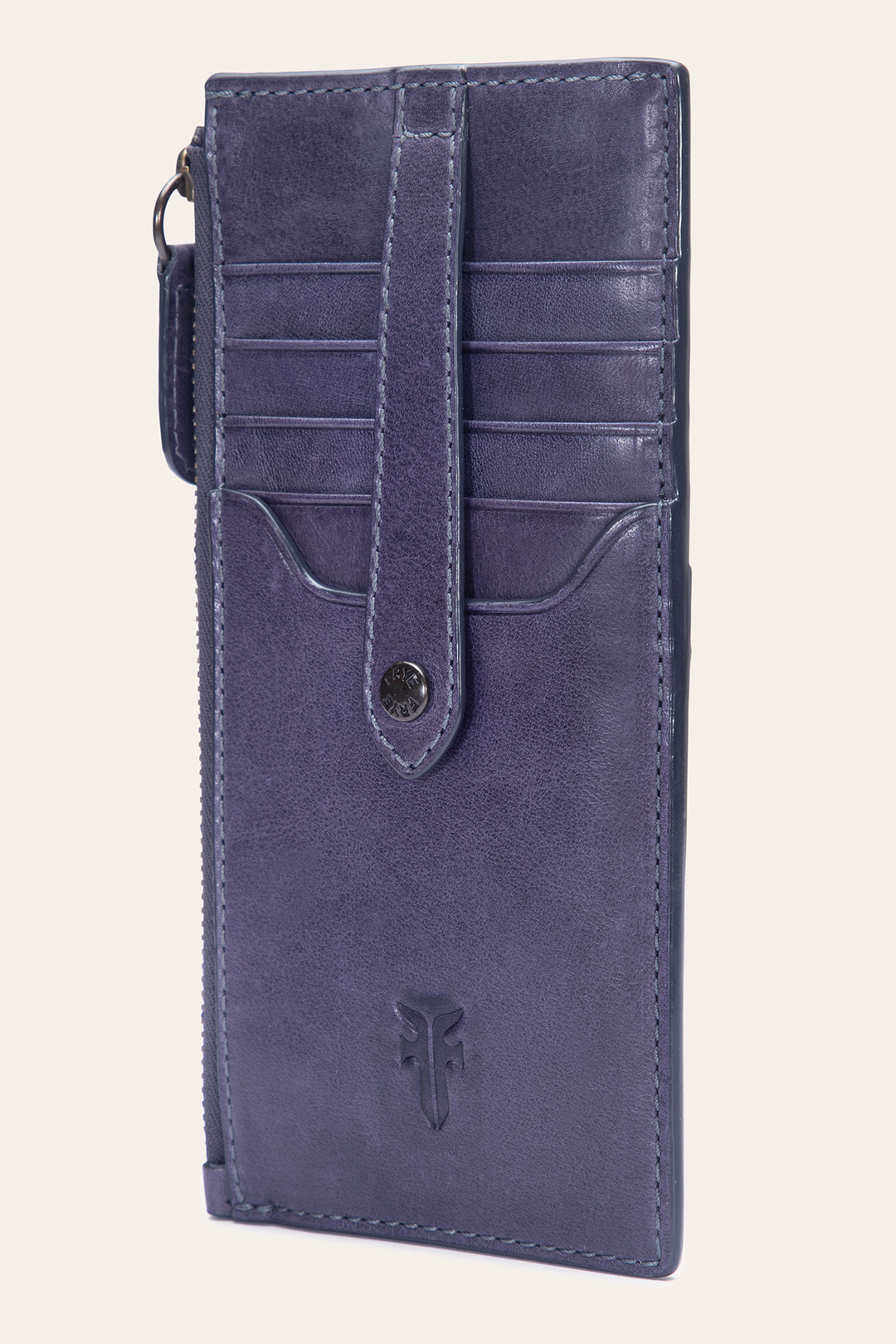 Melissa Eggplant Snap Card Wallet Frye Outlet