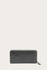 Melissa Carbon Zip Wallet Frye