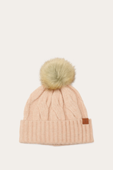 Rose Cloud Wide Cable Cuff Hat Frye Near me
