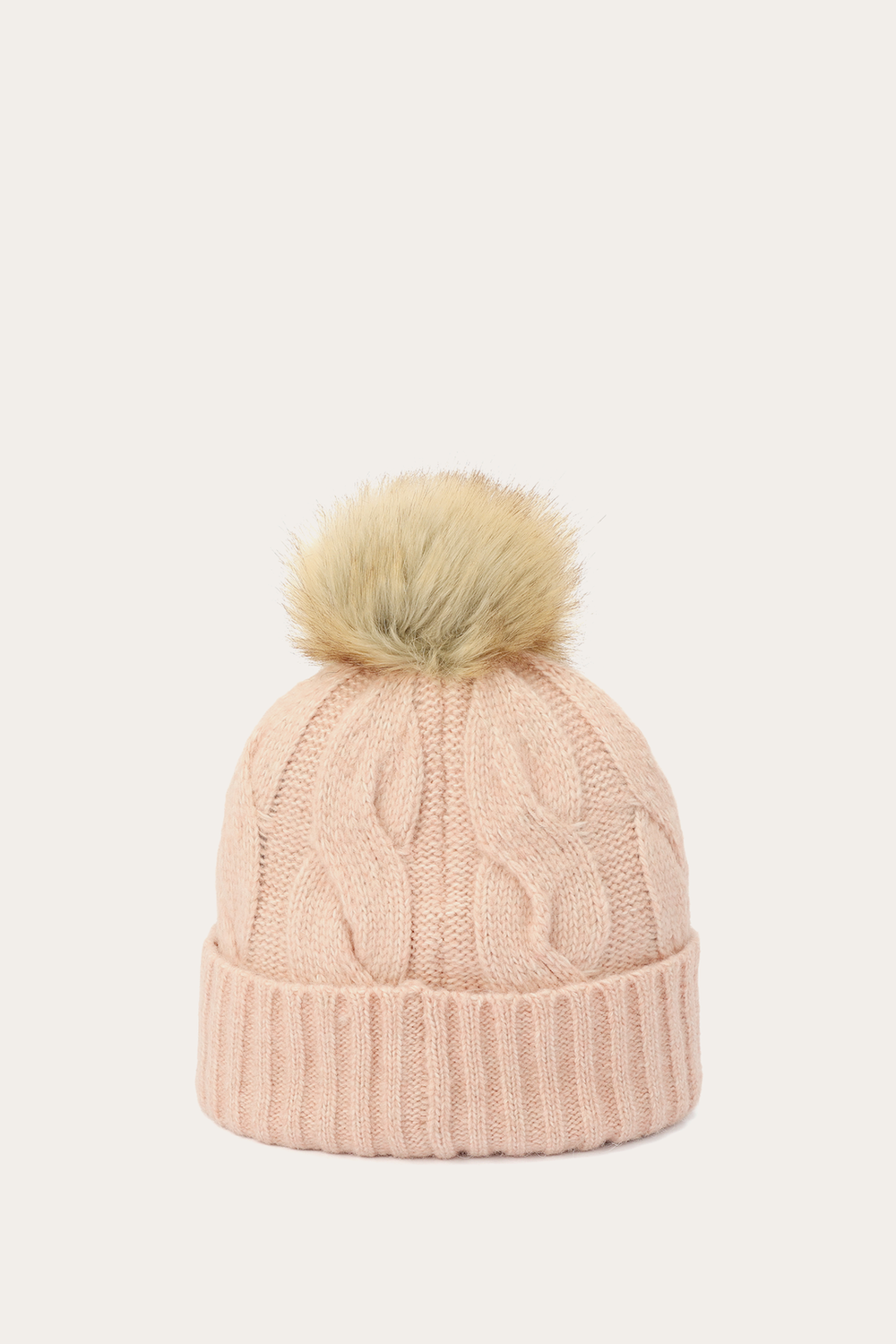 Rose Cloud Wide Cable Cuff Hat Frye Near me