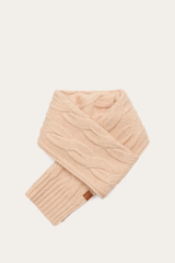 Rose Cloud Wide Cable Scarf Frye Sale