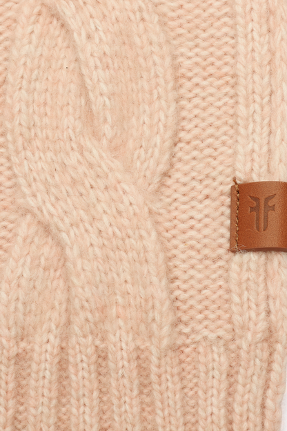 Rose Cloud Wide Cable Scarf Frye Sale