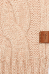 Rose Cloud Wide Cable Scarf Frye Sale