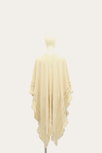 Birch Embellished Fringe Ruana Frye us